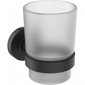 Держатель для стакана стекло мат. Ideal Standard IOM A9120XG чёрный