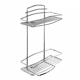 Полка 2-ая металл Milardo Shelf хром 212W020M44