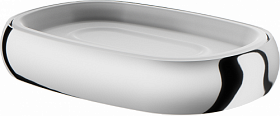 Держатель для мыла латунь/керамика AM.PM Sensation A3031200 хром/белый Водяной