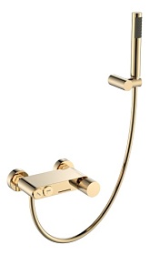 Смеситель для ванны/душа (короткий излив) Boheme Stick Matt Gold Diamond 123-MG matt gold латунь