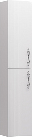 Шкаф-пенал Aima Amethyst 30П вогнутый левый подвесной белый У51086 Водяной