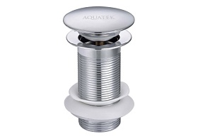 Донный клапан 1 1/4" Aquatek AQ6000CR хром