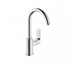 Смеситель для умывальника (раковины) Hansgrohe Rebris E 72576000 хром латунь