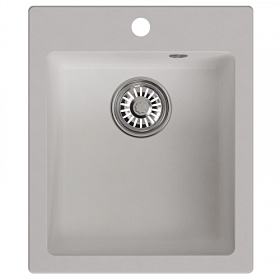 Мойка для кухни Mixline ML-GM14 551907 прямоуг. 42х50 глуб. 19см вып. 3 1/2" (врезная) ультра-белый