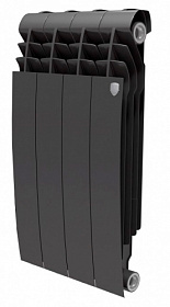 Радиатор биметалл Royal Thermo BiLiner Noir Sable 500 4 секц.